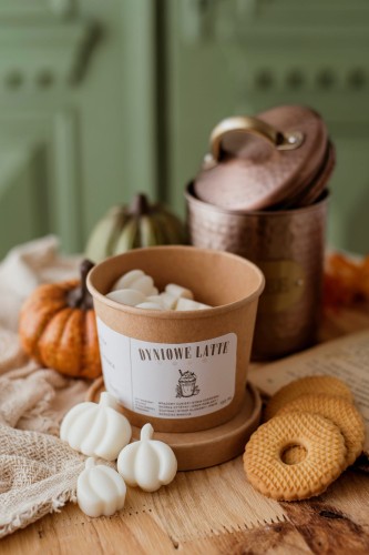 Przejdź do produktu Wosk do kominka Dyniowe Latte 100g