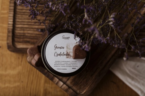 Przejdź do produktu Wosk do kominka Gorąca Czekolada 100g