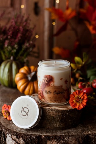Przejdź do produktu Świeca zapachowa w szkle "Hello Autumn" - 250ml
